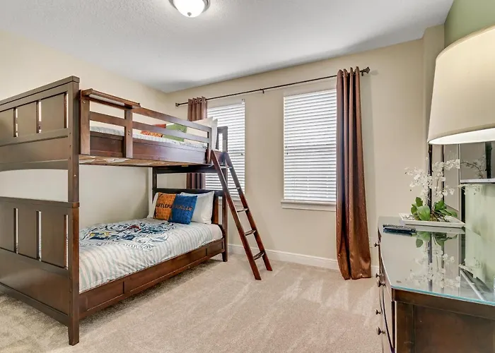 Huge 10 Bdr Family House With Arcades And Free Pool Heat Near Disney